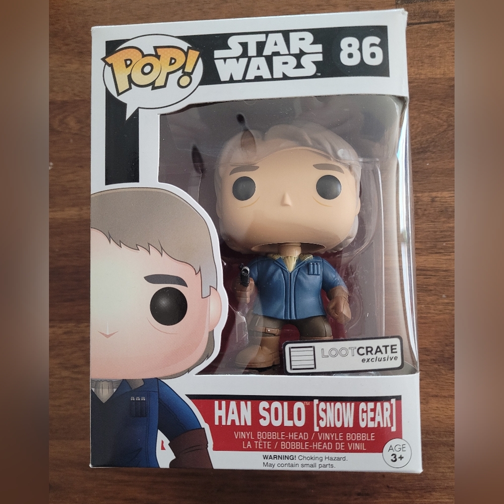 Funko Pop Star Wars Han Solo Snow Gear 86